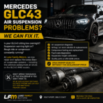 🚨 MERCEDES GLC43 AIR SUSPENSION ISSUES? WE CAN HELP! 🚨